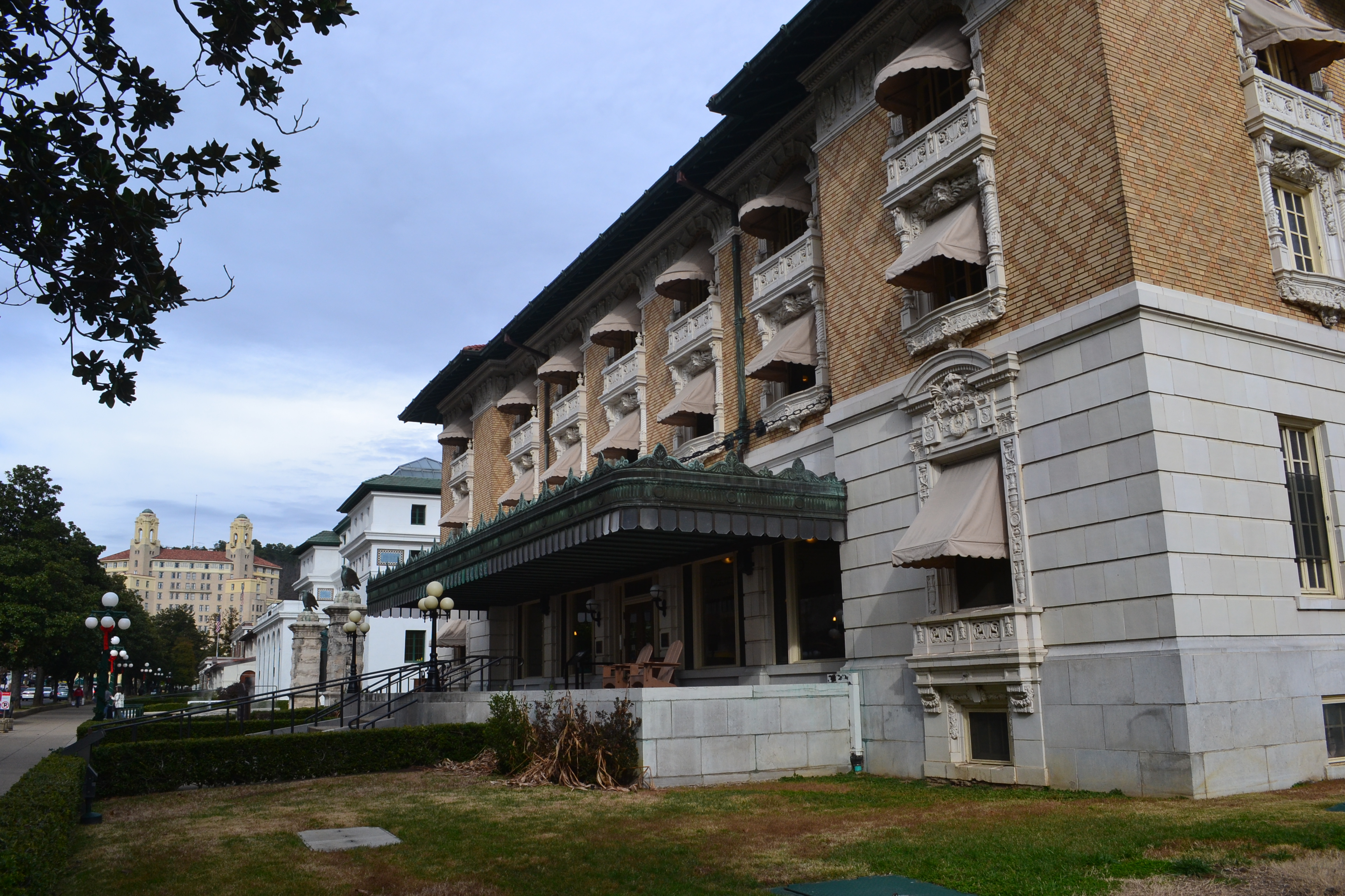 You are currently viewing Bathhouse Row – Hot Springs National Park