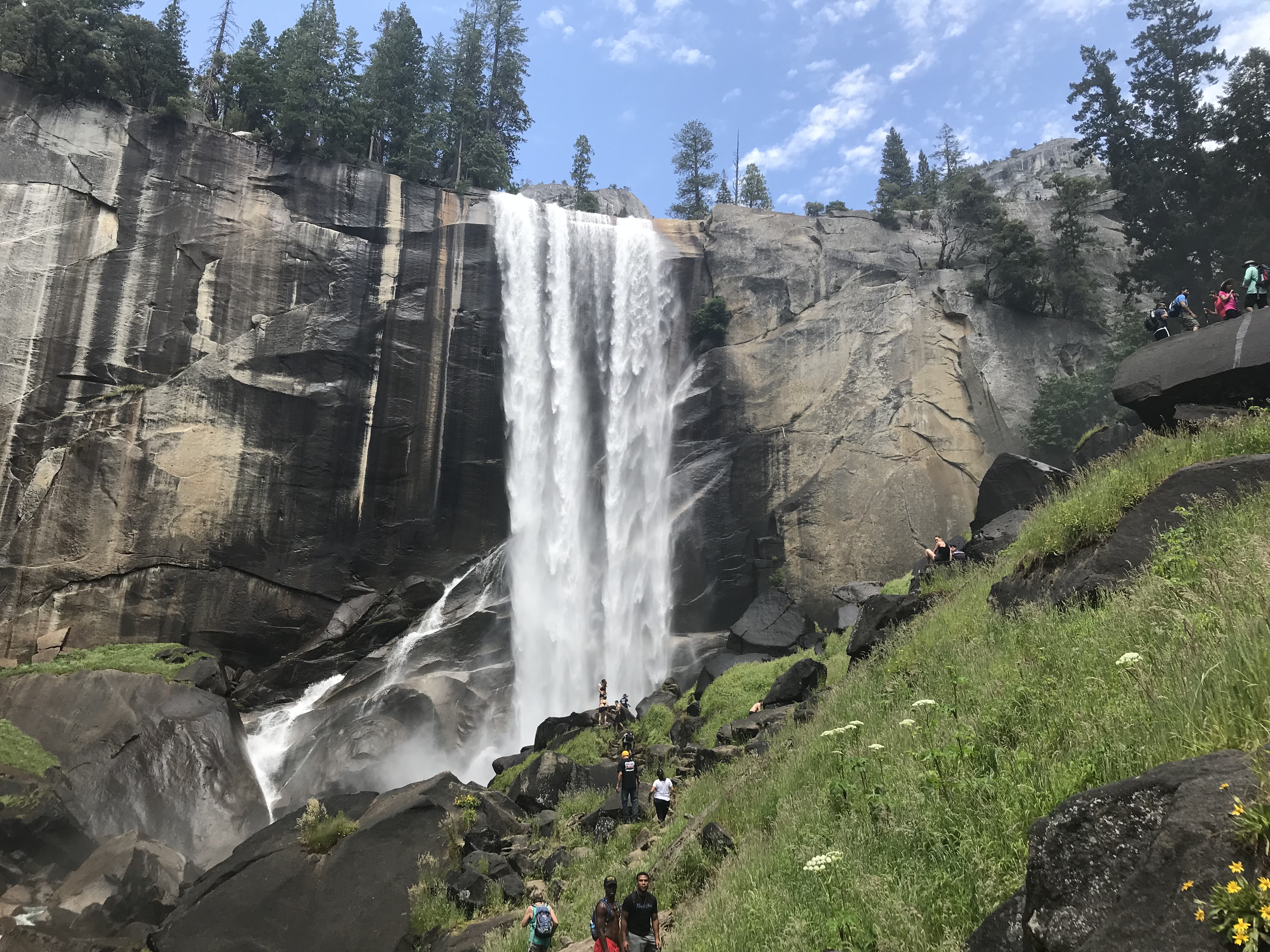 Read more about the article Yosemite NP – Hiking the Mist Trail to Vernal Falls